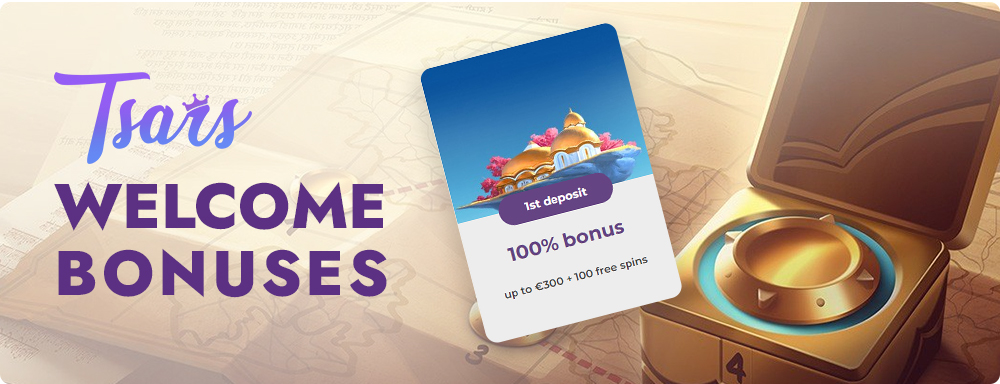 Tsars Casino Login Welcome Bonuses